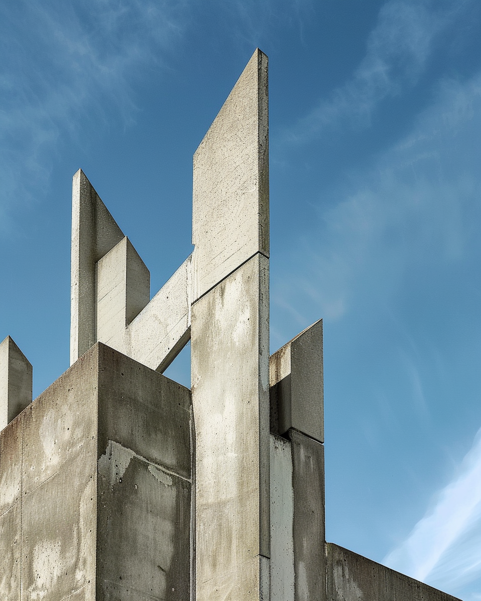  Abstraktes architektonisches Bild zur Gruppe der Senior Professionals